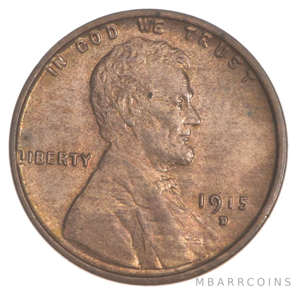1915-D Lincoln Wheat Cent a7523