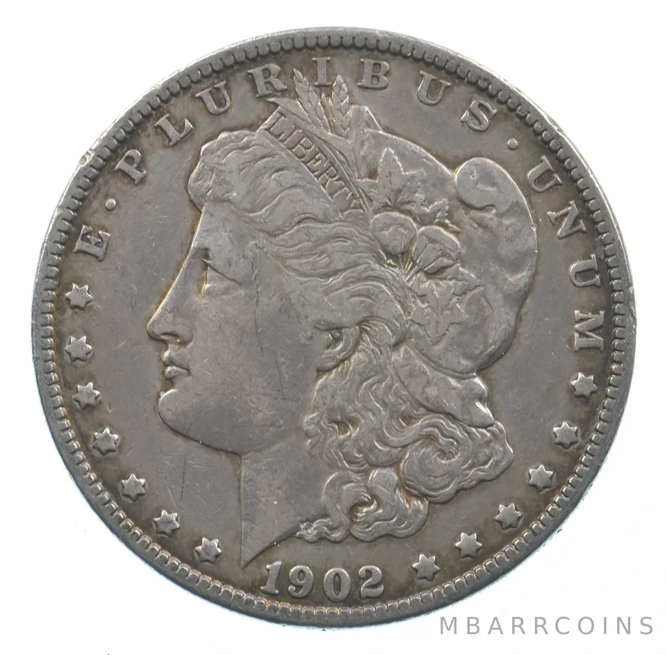 Early - 1902 Morgan Silver Dollar - 90% US Coin *611