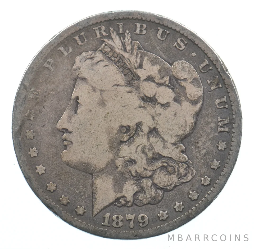 Early - 1879 Morgan Silver Dollar - 90% US Coin *779