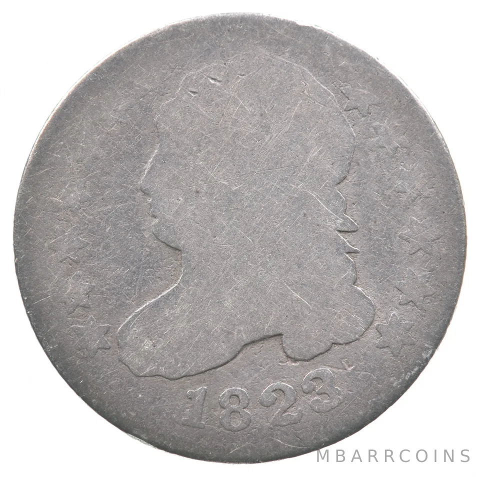 1823 Capped Bust Dime Lowball *5939