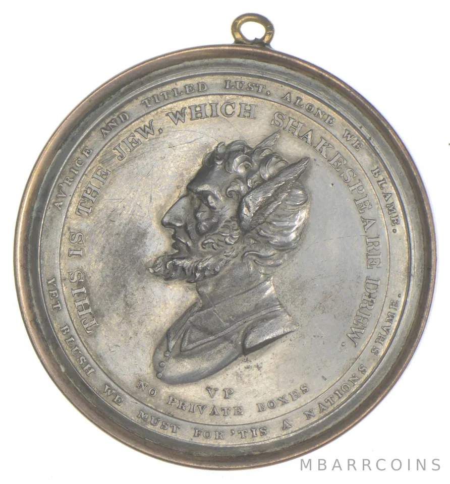 Shakespeare - Merchant Of Venice Coin *1978