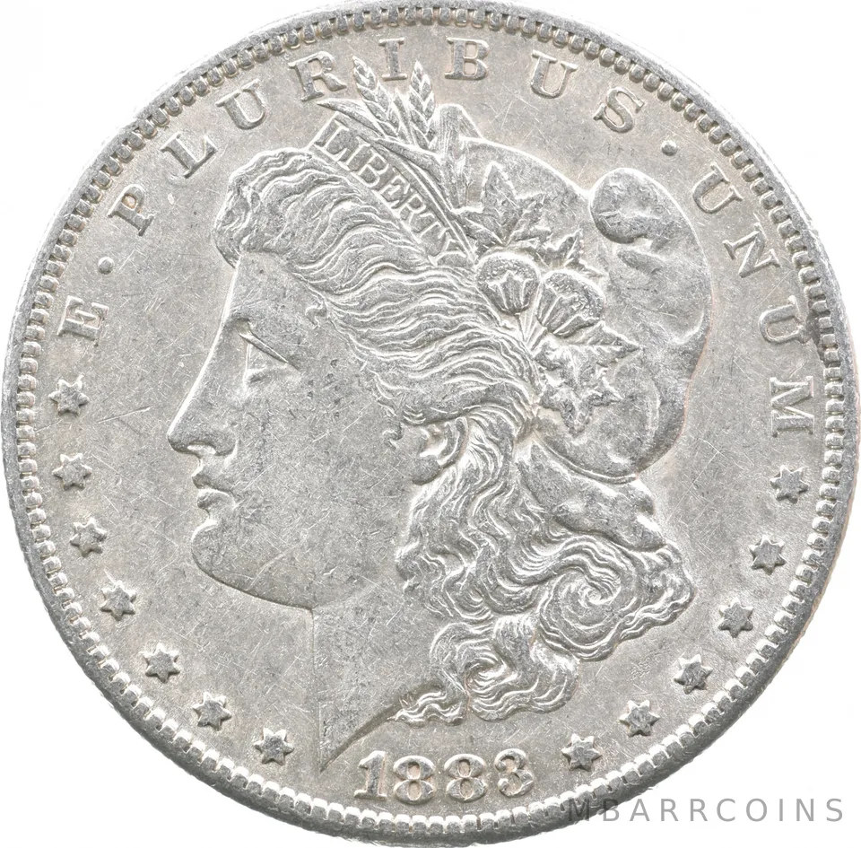 1883-S Morgan Silver Dollar a5567