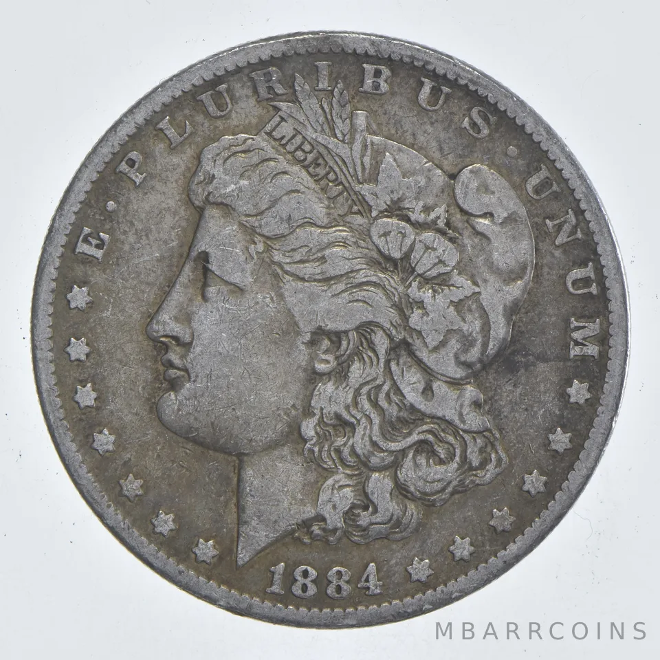 Early - 1884-O Morgan Silver Dollar - 90% US Coin *788