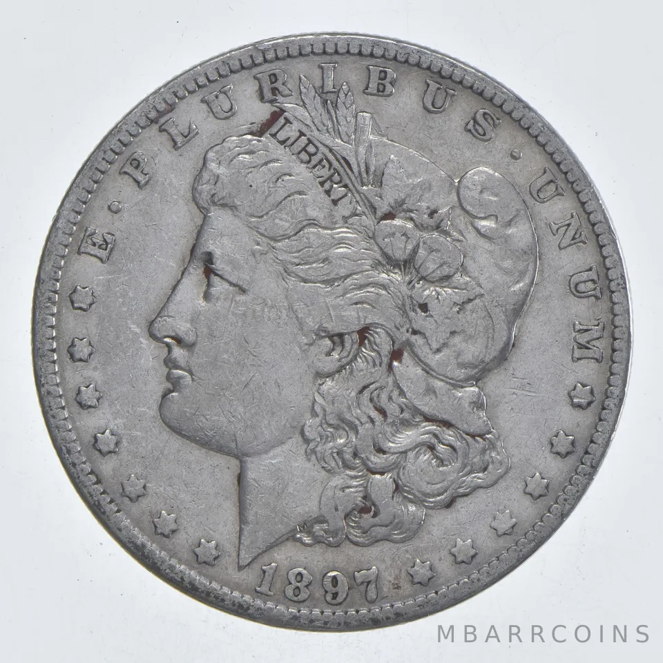 Early - 1897-O Morgan Silver Dollar - 90% US Coin *937