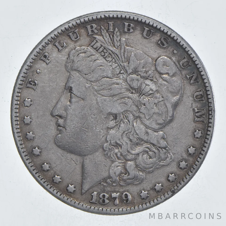 Early - 1879 Morgan Silver Dollar - 90% US Coin *146