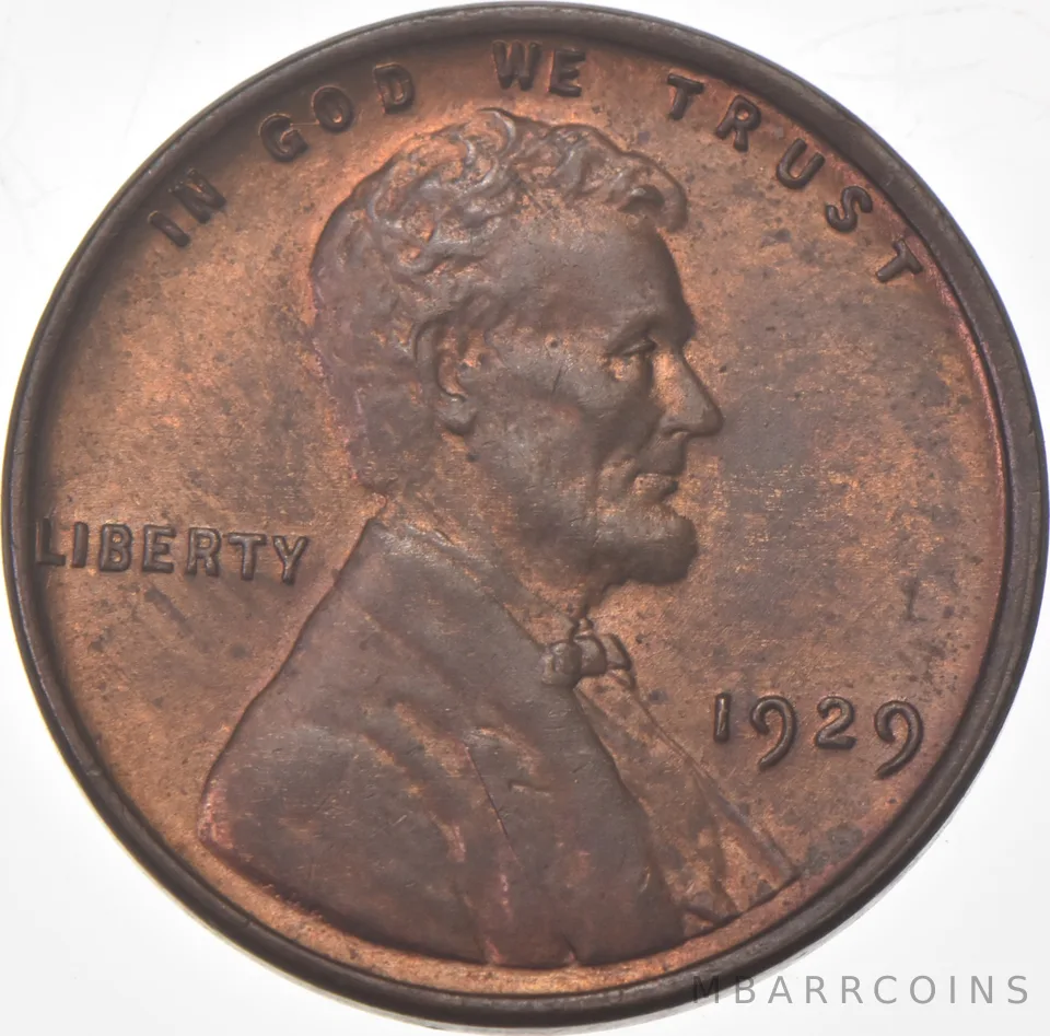 1929 Lincoln Wheat Cent *9229