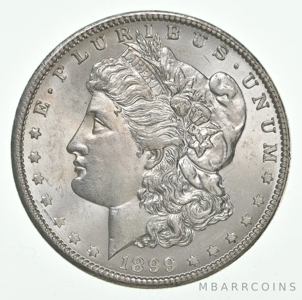 BU/Unc 1899-O Morgan Silver Dollar (1 coin)
