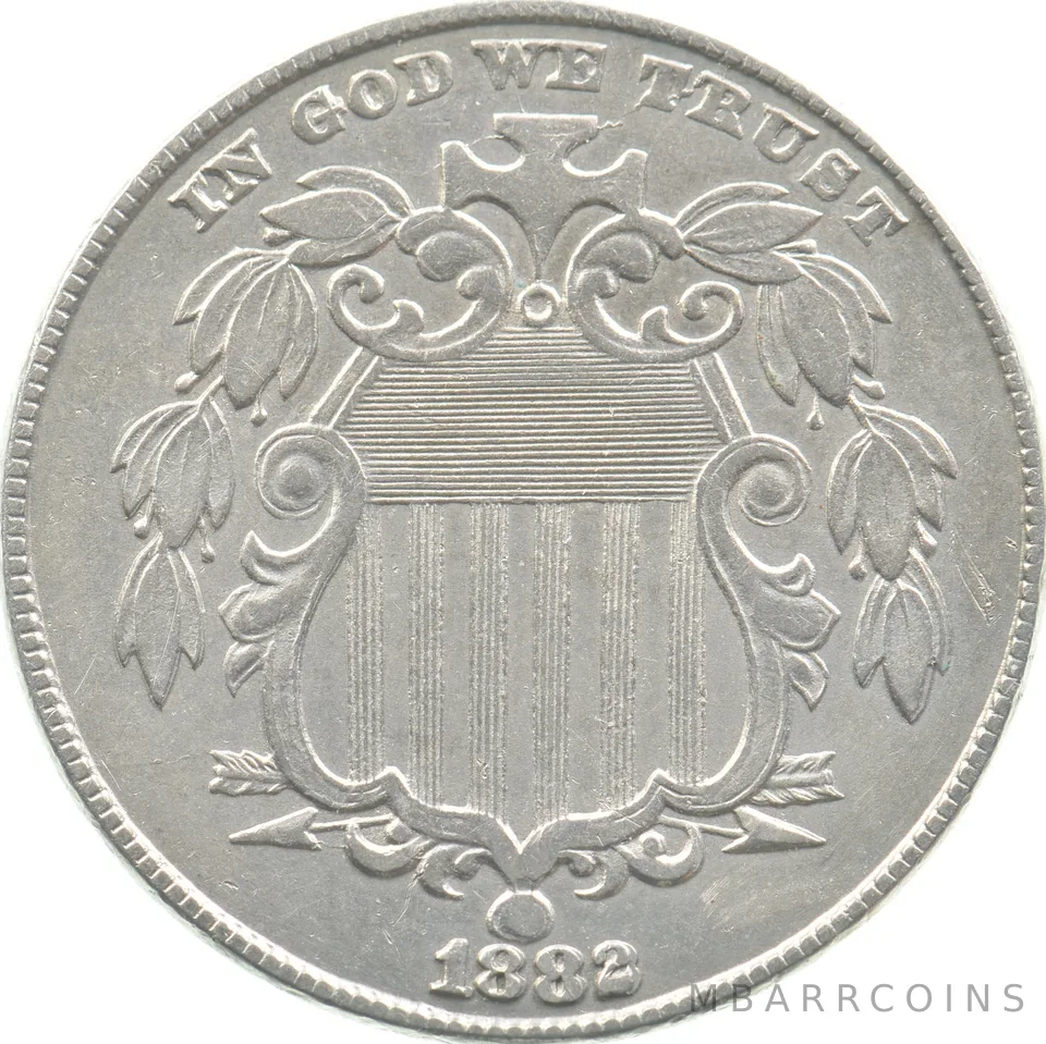 1882 Shield Nickel *7887