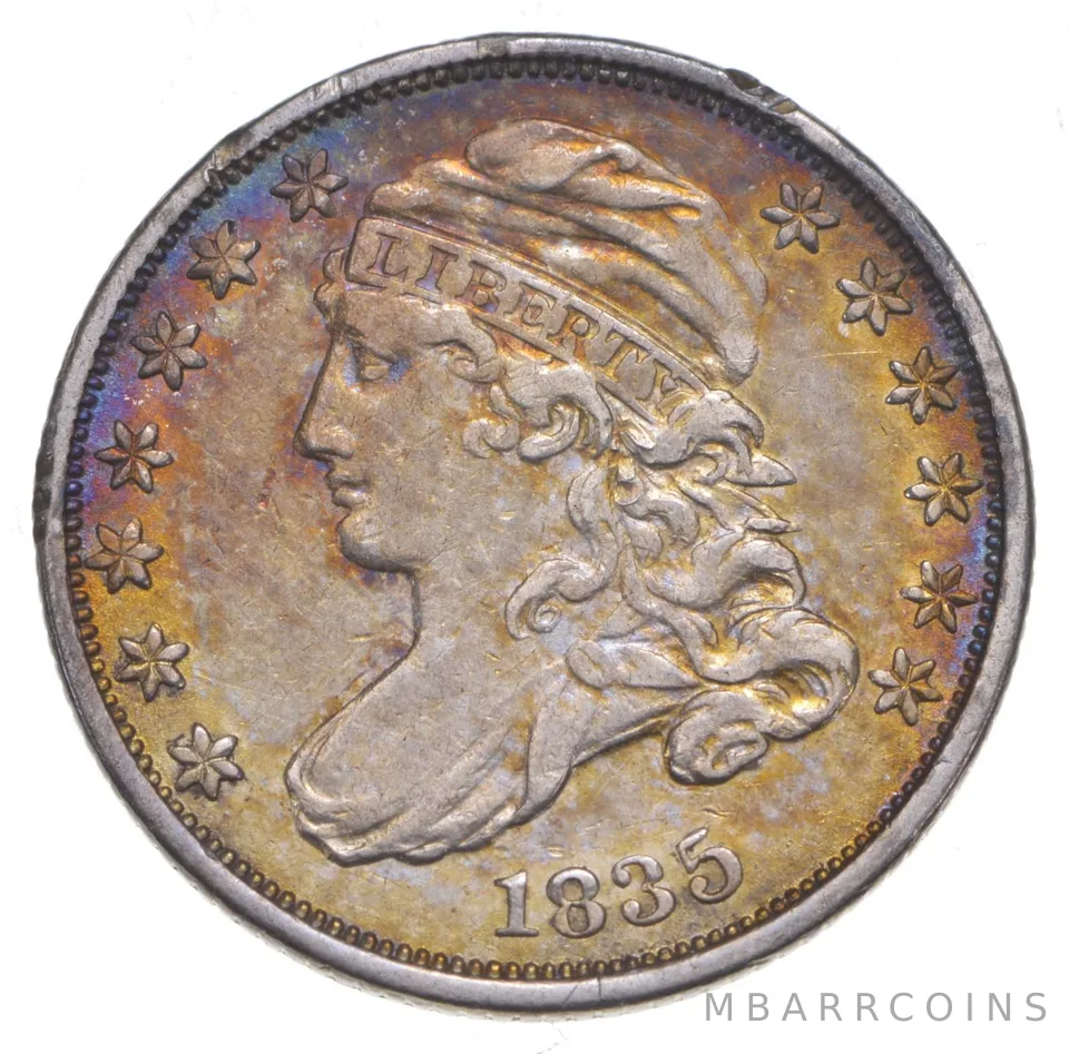 1835 Capped Bust Dime *3720