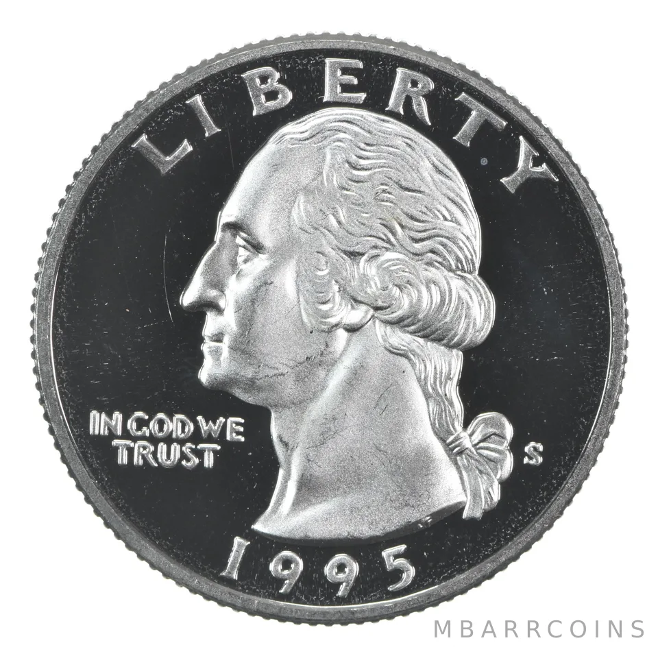 1995-S Washington Quarter CLAD Proof