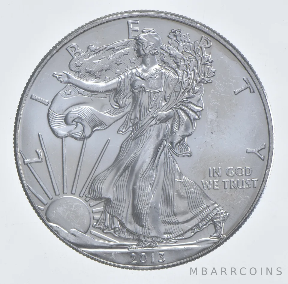 Better Date 2013 American Silver Eagle 1 Troy Oz .999 Fine Silver *451