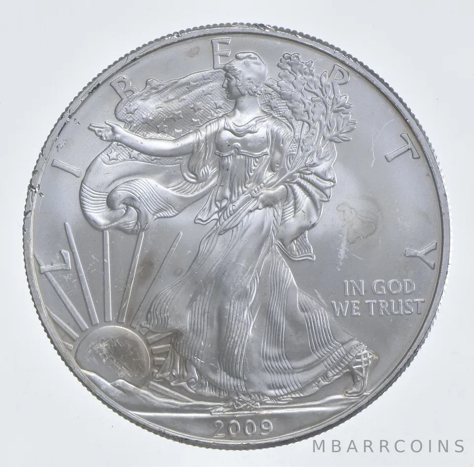Better Date 2009 American Silver Eagle 1 Troy Oz .999 Fine Silver *499