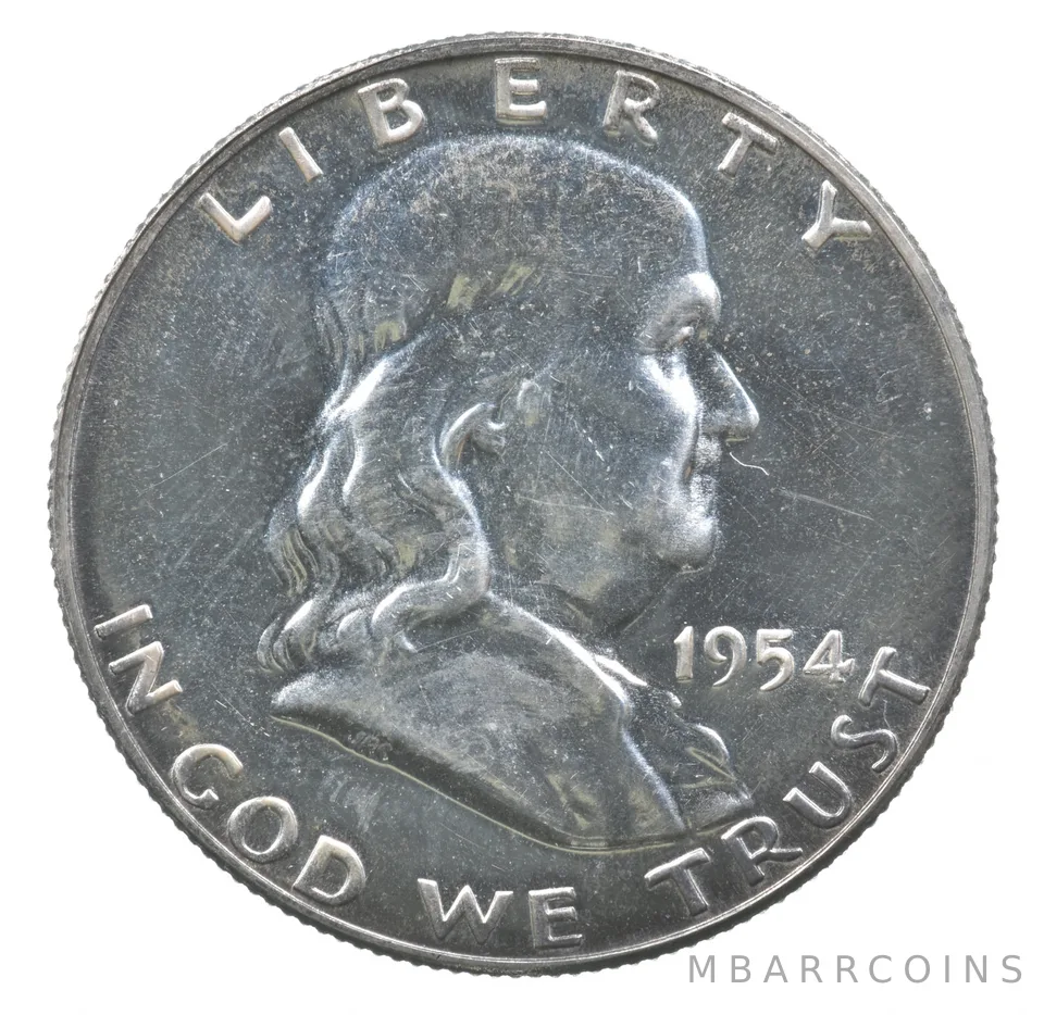 1954 Franklin Half Dollar PROOF *4623