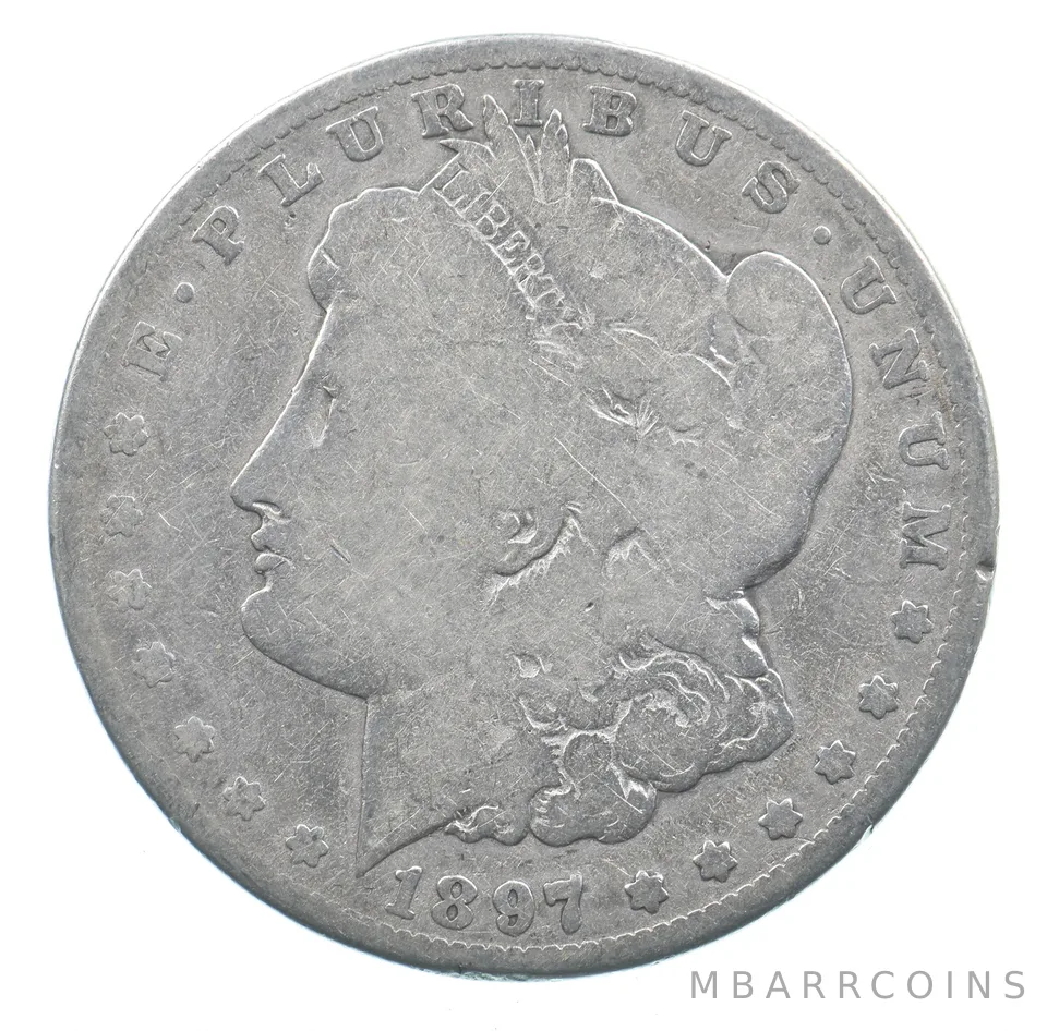 Early - 1897-O Morgan Silver Dollar - 90% US Coin *013
