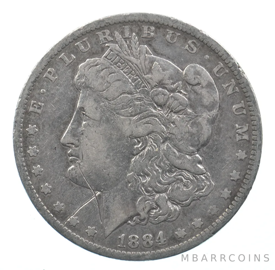 Early - 1884-O Morgan Silver Dollar - 90% US Coin *561