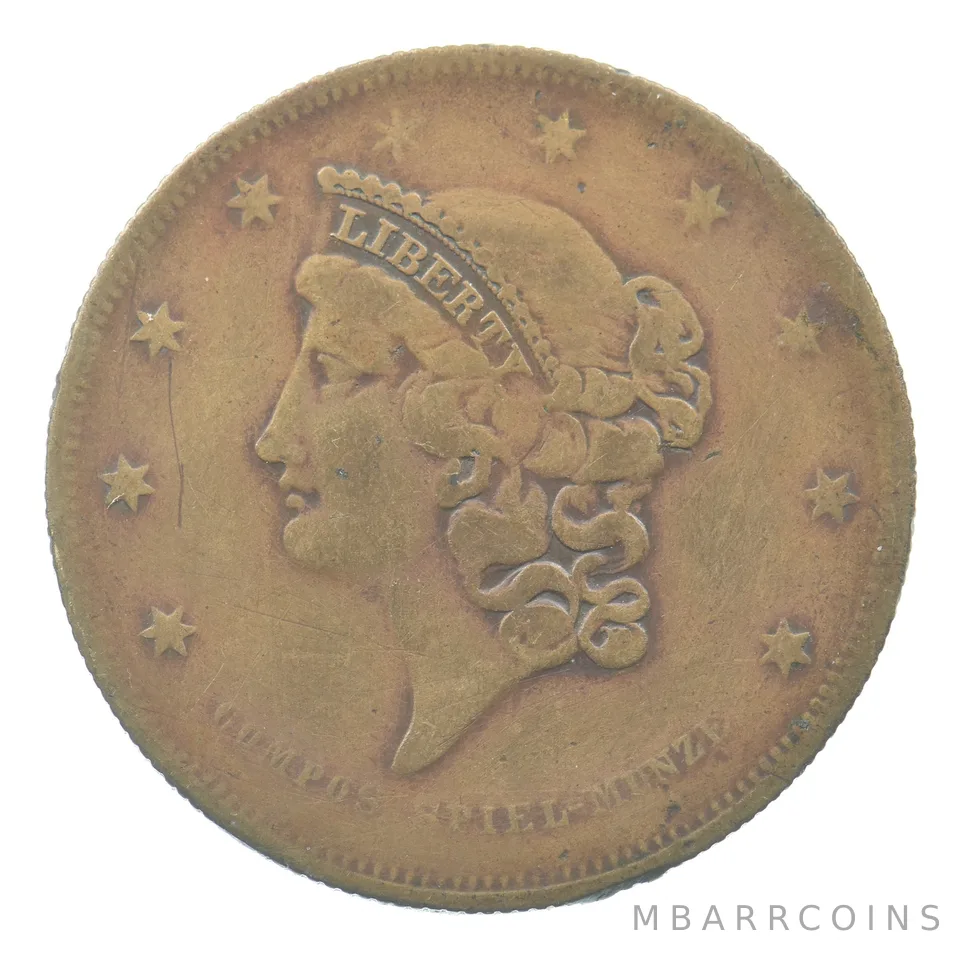 Compos Spiel-Munze Play Gaming Token *7744