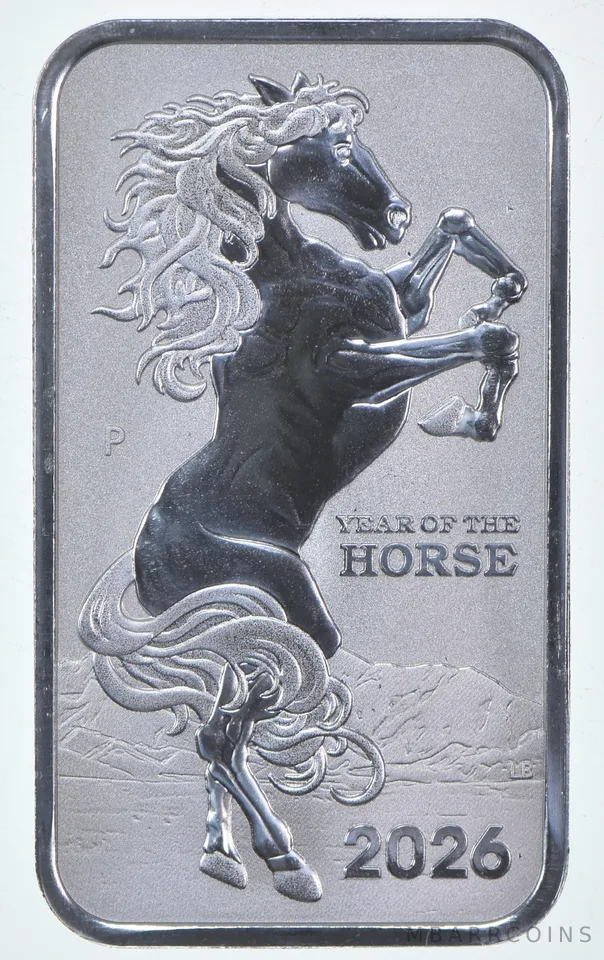 2026 P Australia 1 Dollar Silver Year Of The Horse 1 Oz Silver