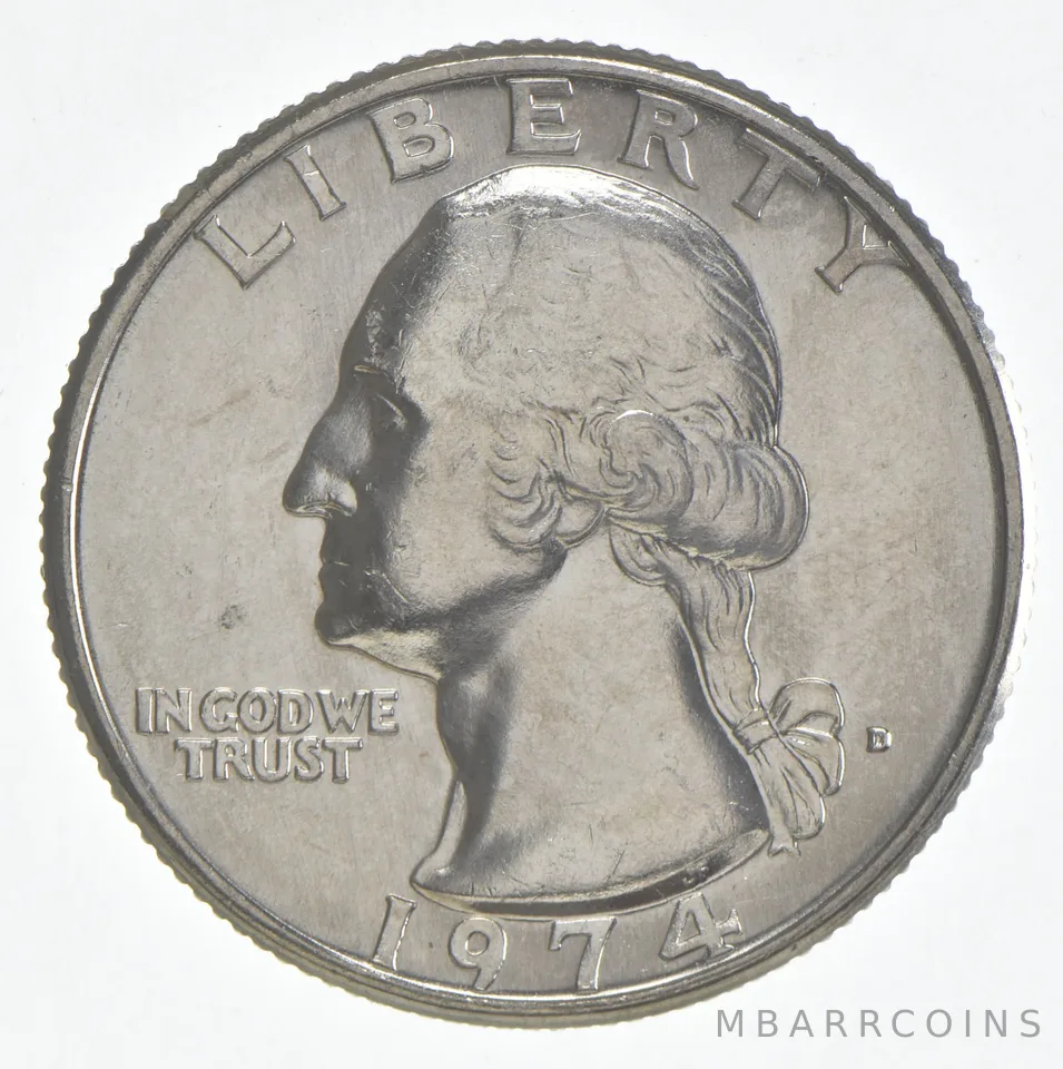 1974-D Washington Quarter Clad Unc