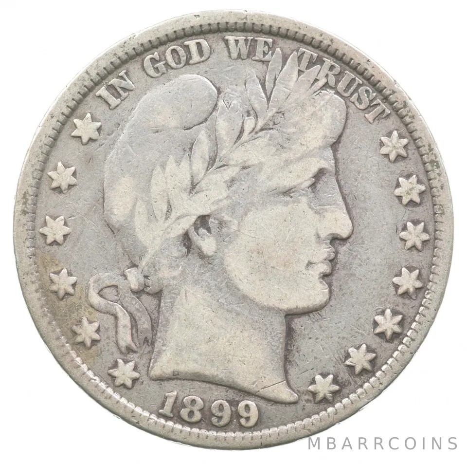 1899 Barber Half Dollar a8880