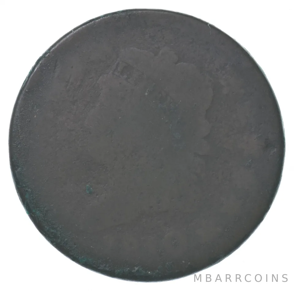 1810 Classic Head Large Cent a8662