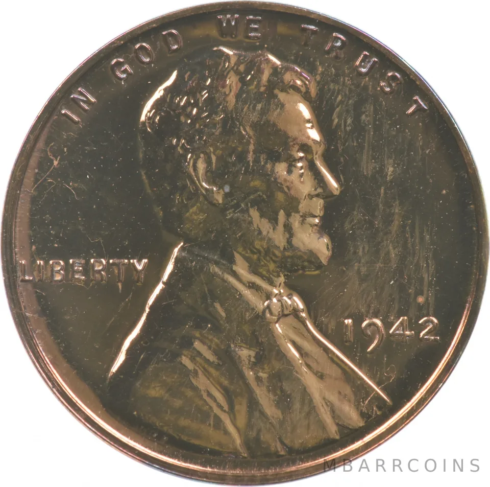 1942 Lincoln Wheat Cent Proof a8060