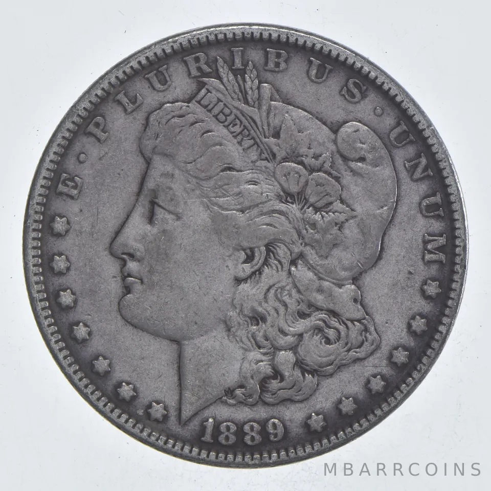 Early - 1889 Morgan Silver Dollar - 90% US Coin *998