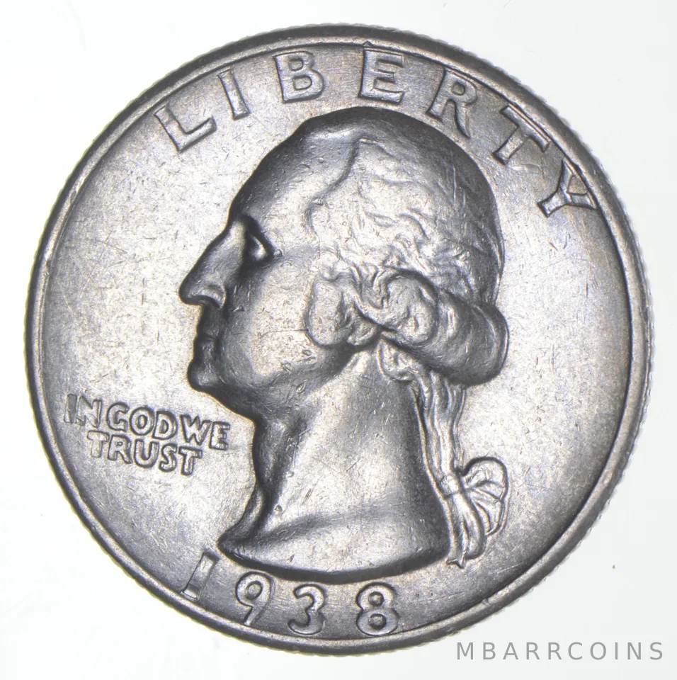 1938-S Washington Quarter *9893