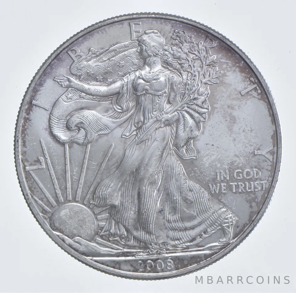 Better Date 2008 American Silver Eagle 1 Troy Oz .999 Fine Silver *522
