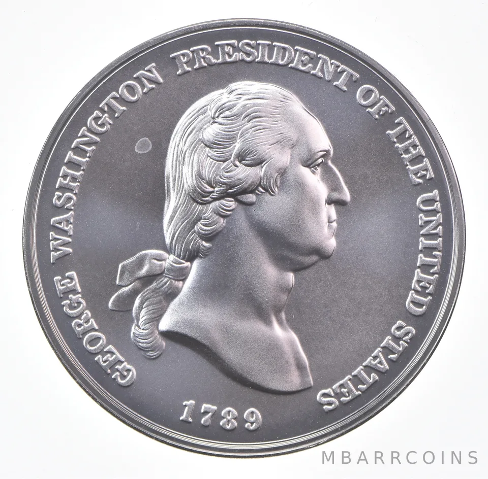 (2018) George Washington US Mint Silver Presidential Medal 1 Oz