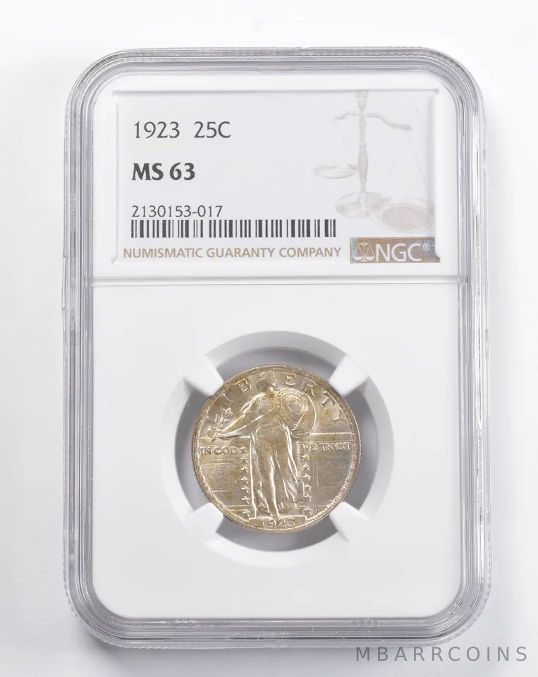 MS63 1923 Standing Liberty Quarter NGC *5685
