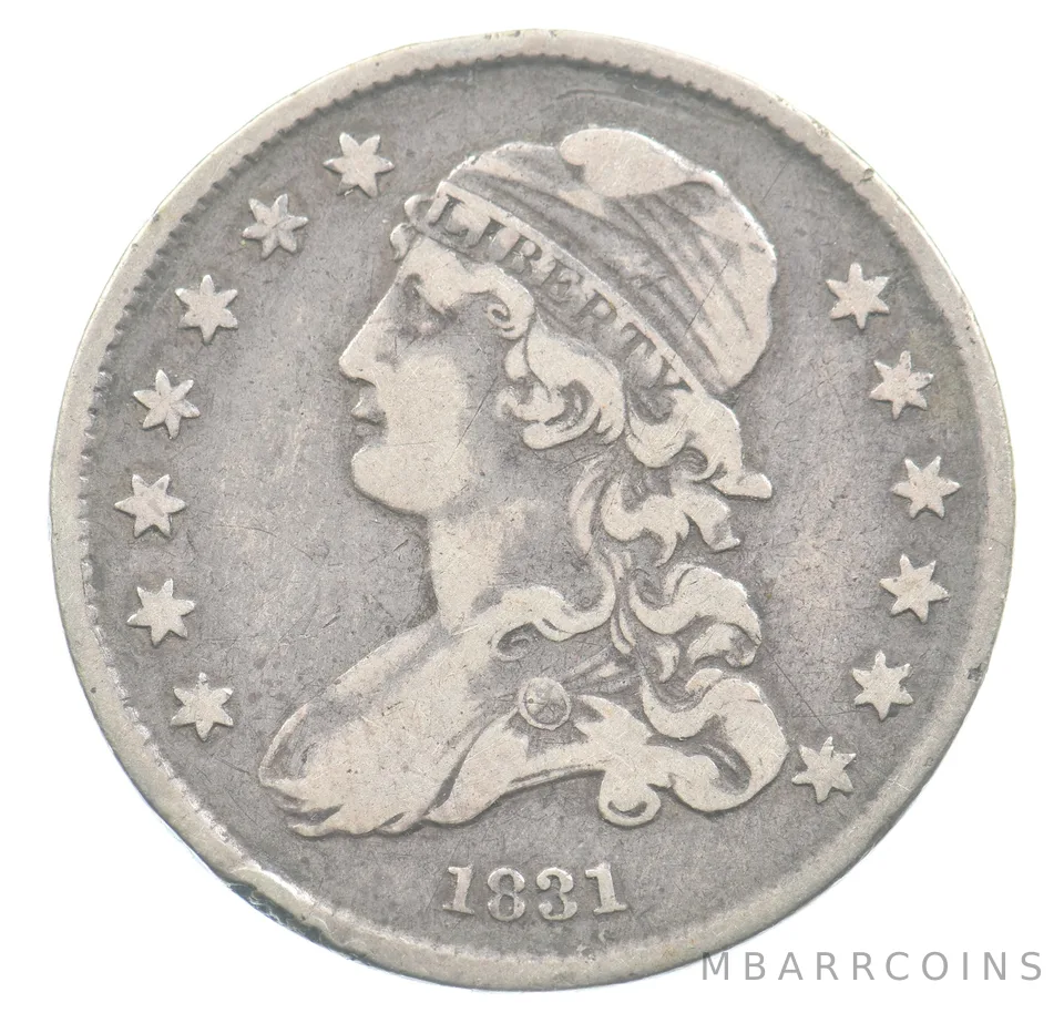 1831 Capped Bust Quarter Large Letters *0061