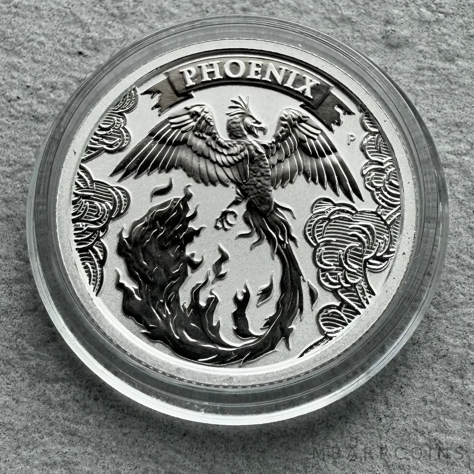 2022 Australia Phoenix/Eagle 1/4 oz Platinum Coin - Harry Potter? In Capsule