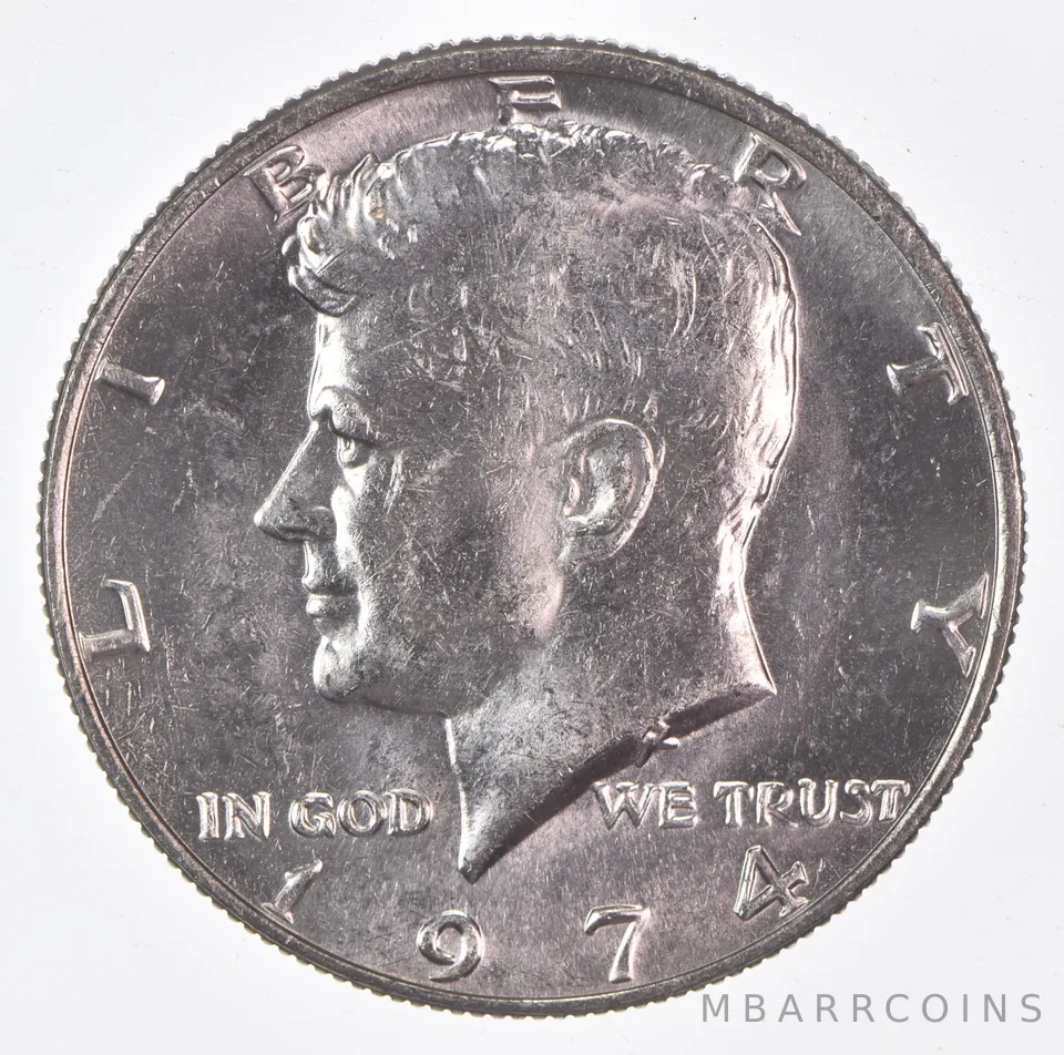 1974 (P) Kennedy Half Dollar Clad Unc
