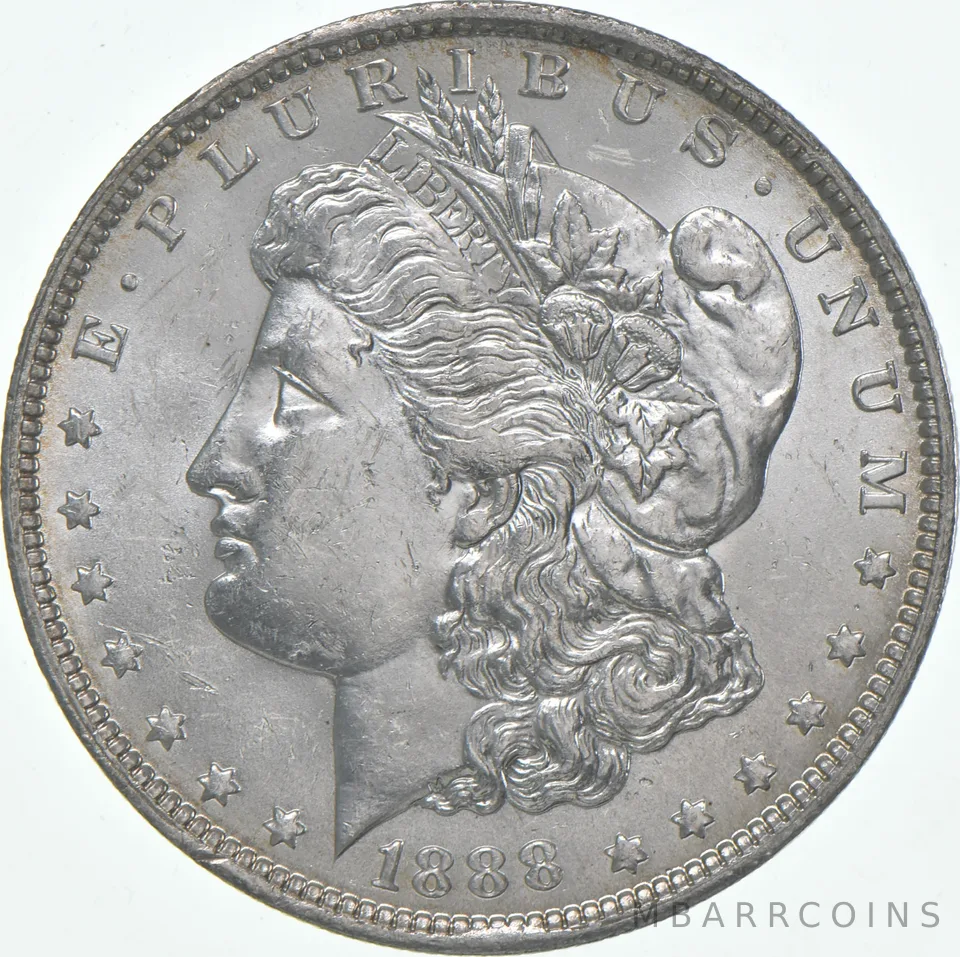 BU/Unc 1888-O Morgan Silver Dollar (1 coin)