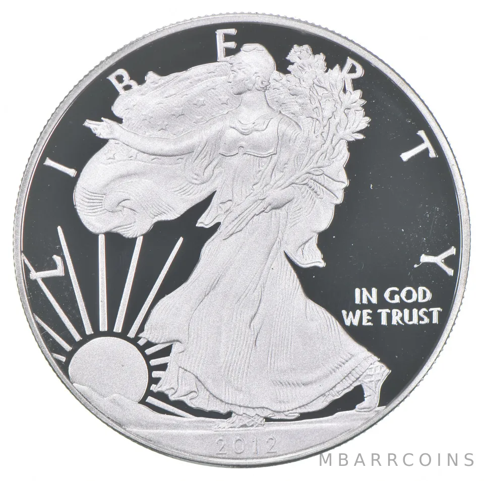 2012-S American Silver Eagle Proof Coin 1 Oz