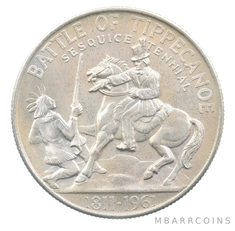 1961 Battle Of Tippecanoe Heraldic Art Medal *6348