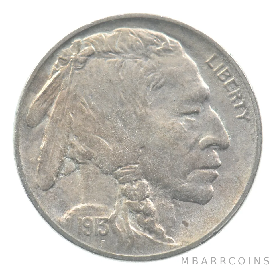 1913 Indian Head Buffalo Nickel *0348