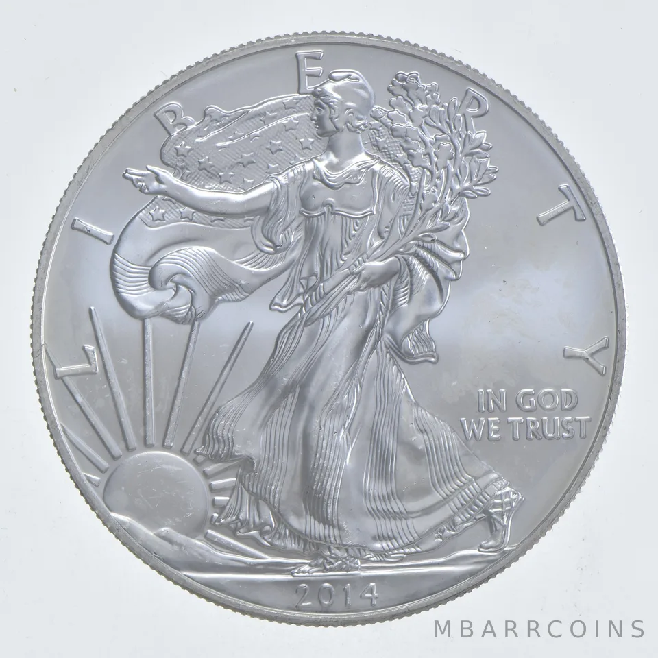 Better Date 2014 American Silver Eagle 1 Troy Oz .999 Fine Silver *732
