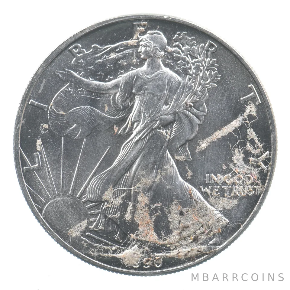 Better Date 1990 American Silver Eagle 1 Troy Oz .999 Fine Silver *826