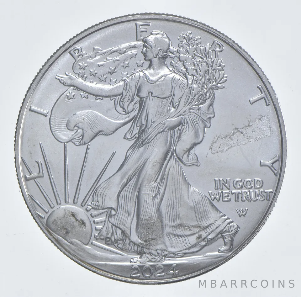 Better Date 2024 American Silver Eagle 1 Troy Oz .999 Fine Silver *412