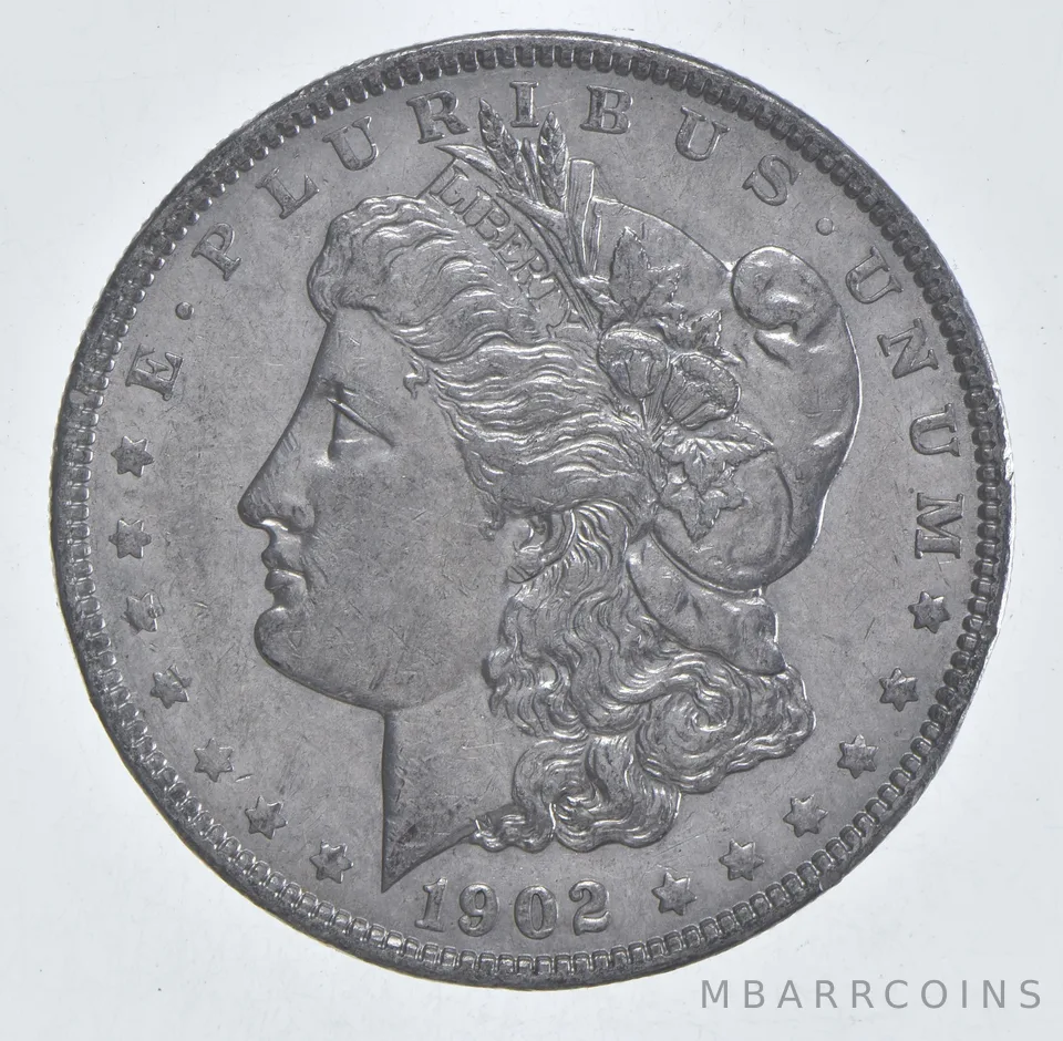 Better 1902 Morgan Silver Dollar - 90% US Coin - Nice Coin *406