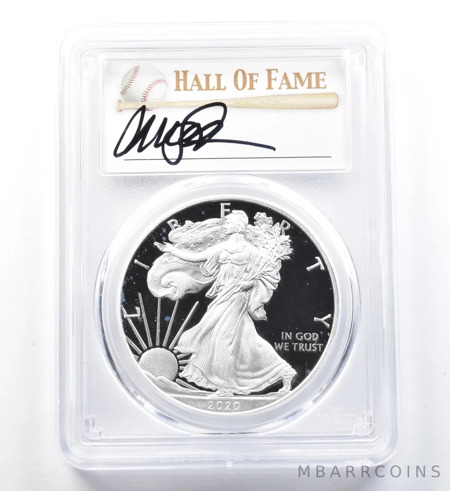 2020-W American Silver Eagle Sandberg Congratulations FDOI PR70 DCAM PCGS *1246