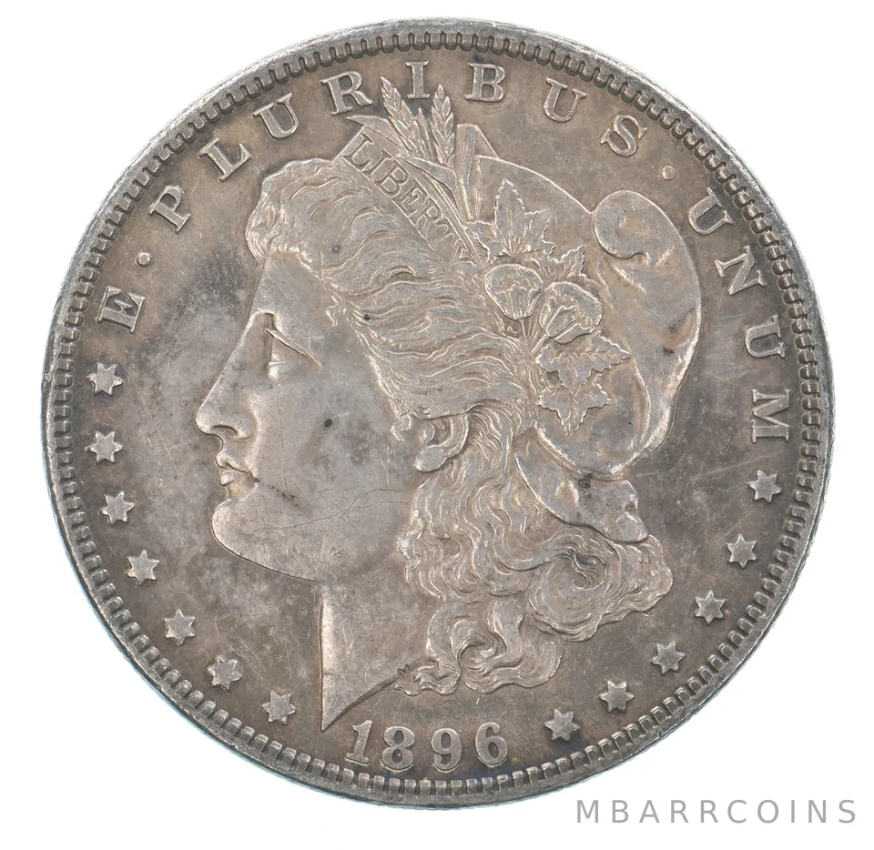 1896 Morgan Silver Dollar Beautiful Tone *9569
