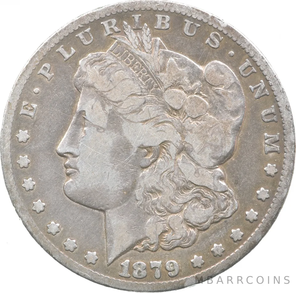1879-CC Morgan Silver Dollar *8006