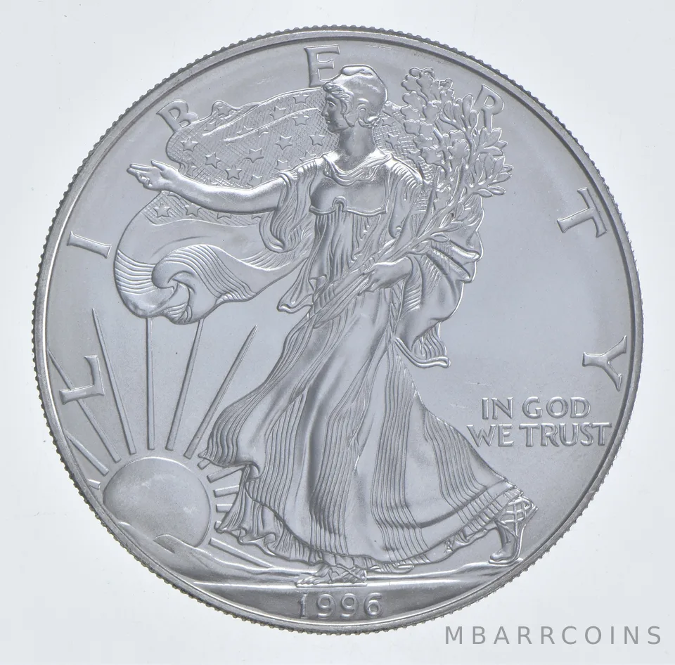 Better Date 1996 American Silver Eagle 1 Troy Oz .999 Fine Silver *620