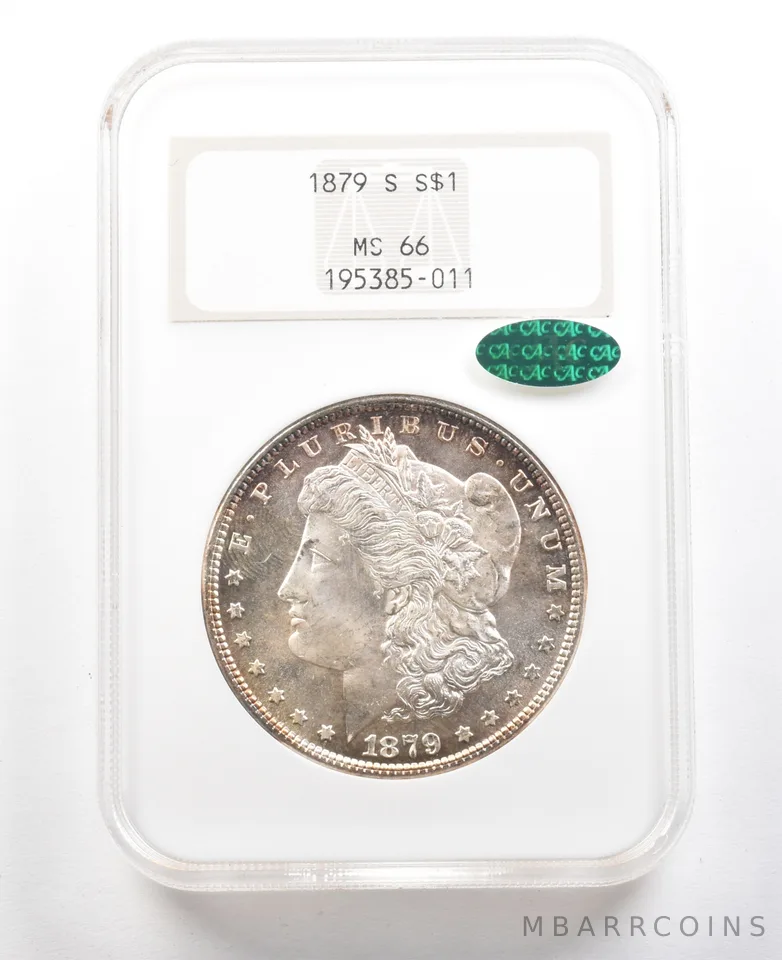1879-S Morgan Silver Dollar MS66 NGC CAC *3631