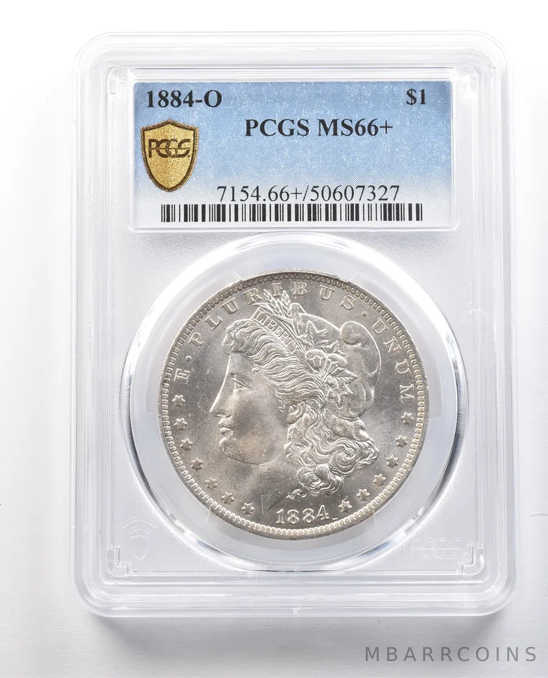 1884-O Morgan Silver Dollar MS66+ PCGS a1327