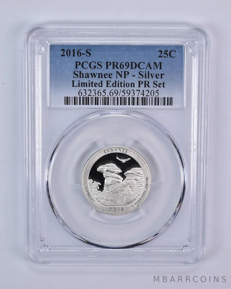 2016-S ATB Quarter Silver Shawnee Limited Edition Set PR69 DCAM PCGS