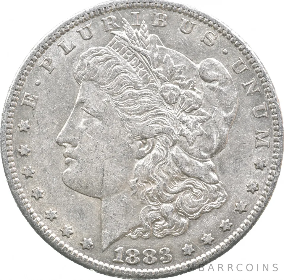 1883-S Morgan Silver Dollar a5106