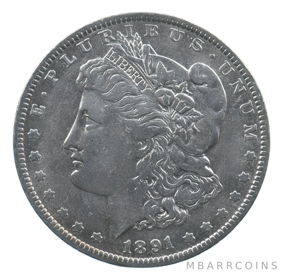 Early - 1891-O Morgan Silver Dollar - 90% US Coin *830